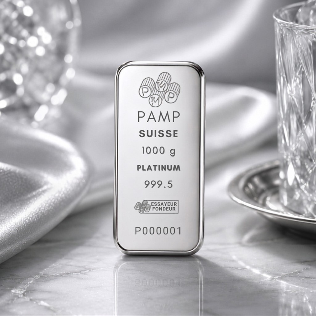 瑞士PAMP SUISSE一公斤鉑金條